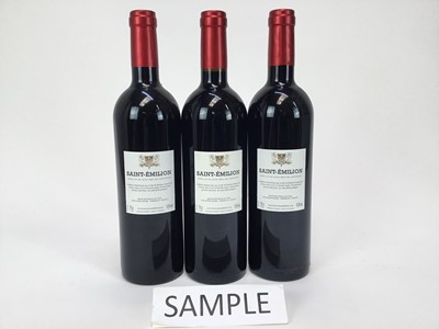 Lot 42 - Wine - twelve bottles, Grand Vin De Bordeaux Saint-Emilion 2011