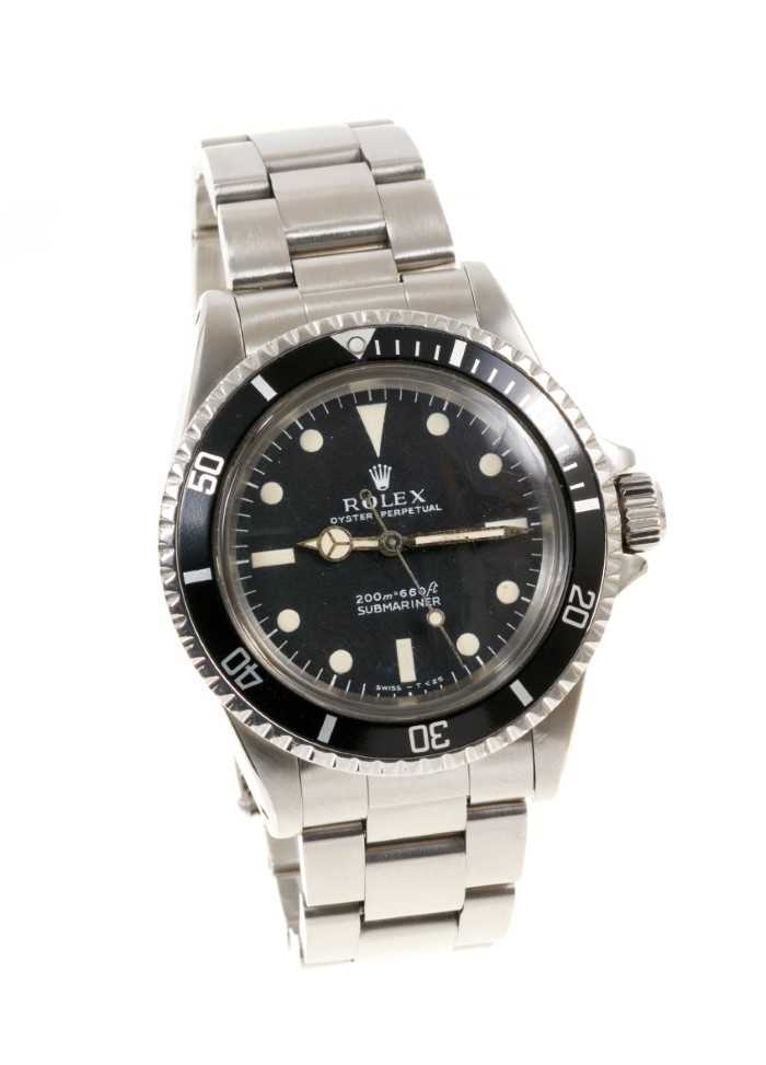 Lot 651 - Rolex Submariner Model No, 5513