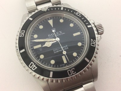 Lot 651 - Rolex Submariner Model No, 5513