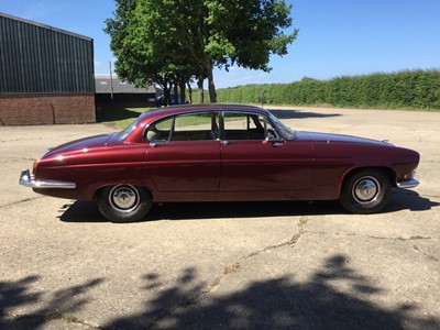 Lot 9 - 1966 Jaguar MK10 saloon, Reg. No.  JXE856D, rare manual transmission with overdrive and believed only three owners from new.