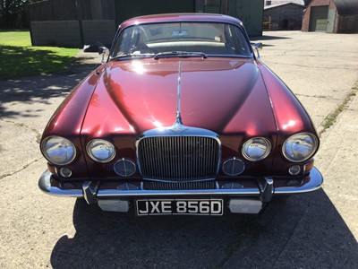 Lot 9 - 1966 Jaguar MK10 saloon, Reg. No.  JXE856D, rare manual transmission with overdrive and believed only three owners from new.
