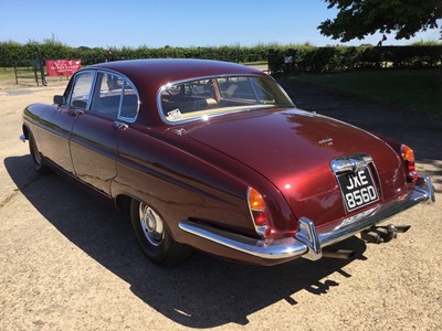Lot 9 - 1966 Jaguar MK10 saloon, Reg. No.  JXE856D, rare manual transmission with overdrive and believed only three owners from new.