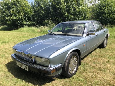 Lot 20 - 1993 Jaguar XJ40 saloon, Reg. No. K140TLD- only 64,900 miles from new
