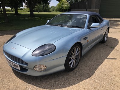 Lot 3 - 2002 Aston Martin DB7, 6.0 Litre V12 Volante, Automatic, Reg. No. FD02 ADO