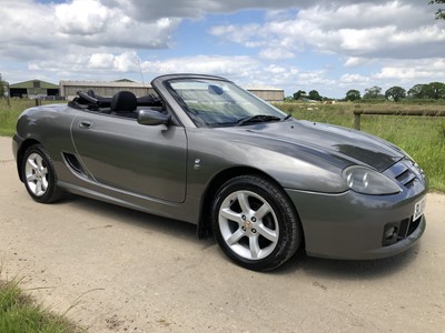 Lot 10 - 2004 MG TF 135, Convertible, 1.8 Litre, 5 speed manual, Reg. No. BJ04 EKB, finished in X Power Grey