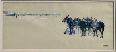 Lot 256 - Jo Cooper (contemporary), oil monotype,  Provenance: William Tallon sale, Reeman Dansie