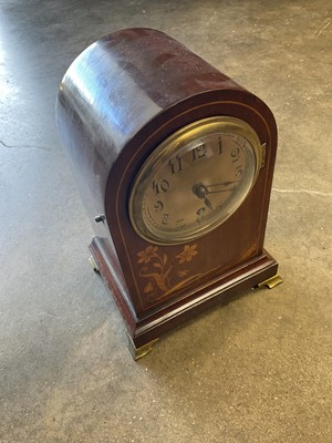 Lot 161 - Edwardian wall clock