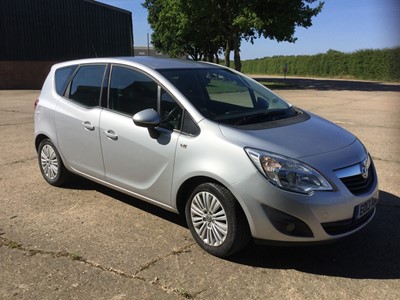 Lot 22 - 2013 Vauxhall Meriva 1.4i 16v Energy 5dr, manual, Reg. No. EO13 XUU, finished in silver.