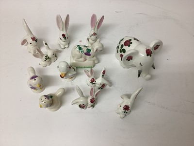 Lot 115 - A Plichta model of an elephant, and other Plichta animals