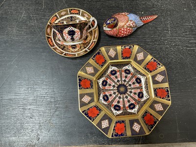 Lot 133 - Small group of Royal Crown Derby imari wares