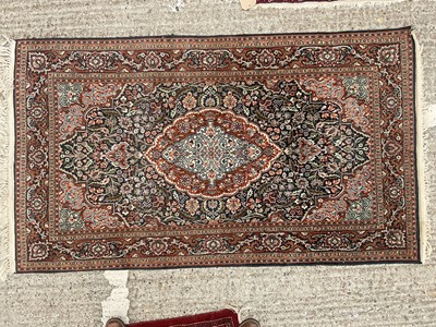 Lot 1204 - Kashan carpet 157cm x 90cm