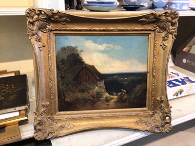 Lot 236 - 19th century oil landscape