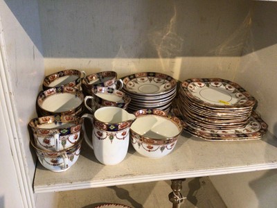 Lot 243 - Edwardian Gladstone teaset