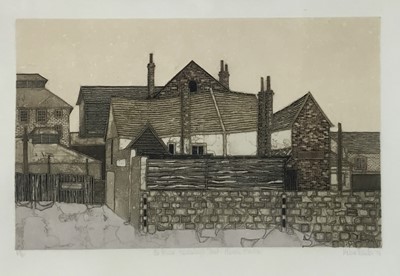 Lot 102 - Valerie Thornton (1931-1991) limited edition print, Minories edition-Maidenburgh Street, signed