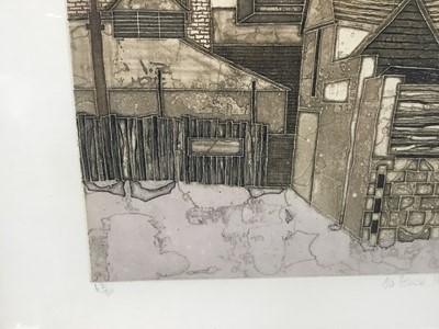 Lot 102 - Valerie Thornton (1931-1991) limited edition print, Minories edition-Maidenburgh Street, signed