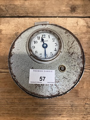 Lot 57 - French Blick Nightwatchman's clock