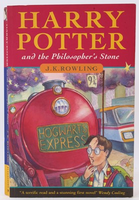 Lot 1705 - J. K. Rowling - Harry Potter and the Philosopher's Stone, rare and desirable first edition, first printing