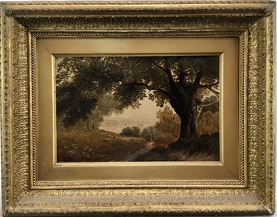 Lot 69 - English school, 19th century oil on canvas - Evening Glow, indistinctly signed and titled verso.