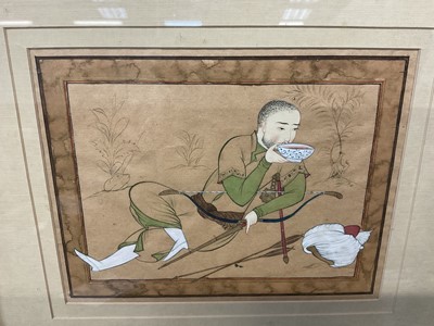 Lot 132 - Indo-Persian watercolour on paper
