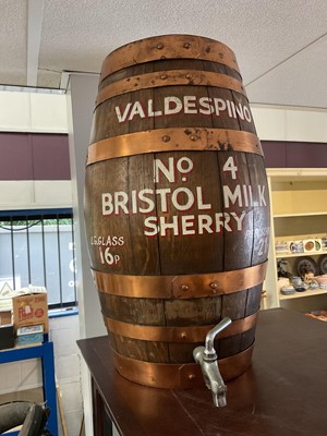 Lot 158 - Vintage Sherry barrel