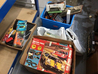 Lot 127 - Quantity of toys and games, including model cars, Grand Prix racing, etc