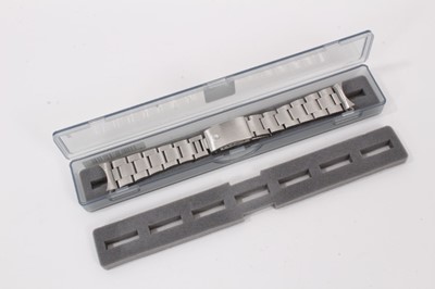 Lot 571 - Rolex Oyster stainless steel bracelet, 78360, 558B. Purchased new by the vendor in April 2006