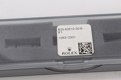 Lot 571 - Rolex Oyster stainless steel bracelet, 78360, 558B. Purchased new by the vendor in April 2006