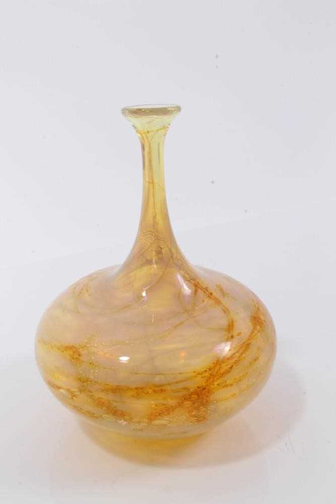 Lot 1038 - Studio ceramics and glass, including two pieces by Mary Rich, one by Dianne Cross, and three other pieces (6)