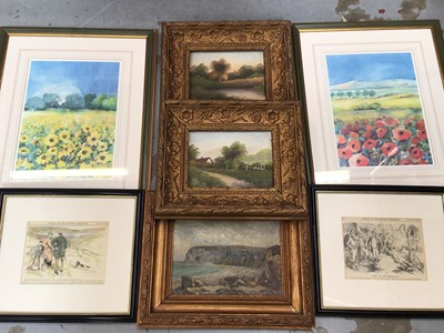 Lot 345 - Quantity of pictures and prints
