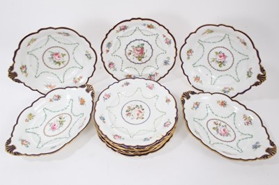 Lot 109 - Royal Crown Derby porcelain dessert service