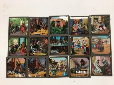 Lot 2423 - Collection of Victorian magic lantern slides