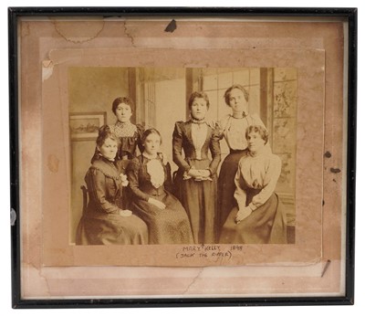 Lot 780 - Of Jack the Ripper interest: Victorian sepia photograph purported to be of Mary Kelly