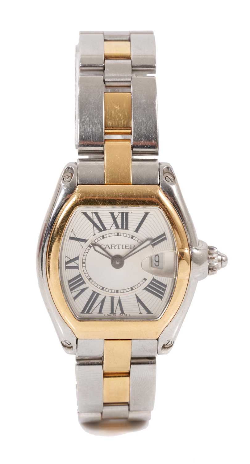 Lot 572 - Cartier Roadster wristwatch
