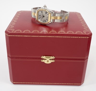 Lot 572 - Cartier Roadster wristwatch