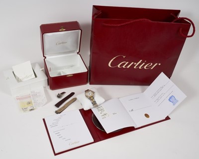 Lot 572 - Cartier Roadster wristwatch