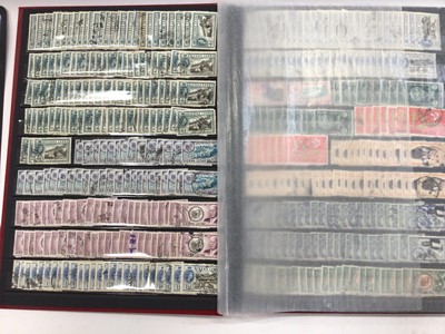 Lot 1491 - Three boxes of stamps, including British Commonwealth and foreign, in albums and loose