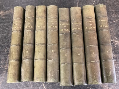 Lot 1678 - A V Arnault - Oeuvres, 8 vols, 1824-1827, later bound