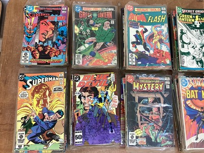 Lot 1764 - DC Comics  mostly 80s to include Blackhawk, Sword of the Atom, Star Trek and others.Approximately 305 comics