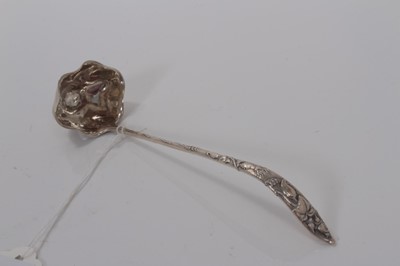 Lot 38 - Early 20th century American silver sauce ladle by Tiffany & Co, 17.5cm in length