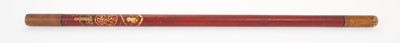 Lot 21 - The Coronation of HM Edward VII 1902, scarce Gold Staff Officer’s baton