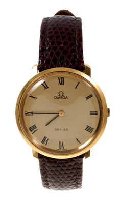 Lot 615 - 1960s/1970s gentlemen's Omega De Ville wristwatch