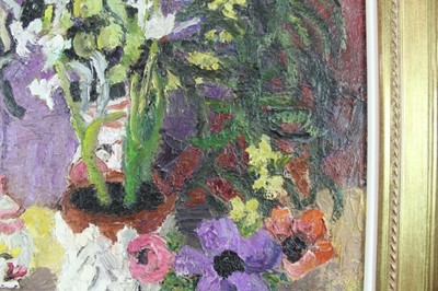 Lot 904 - *Lucy Harwood (1893-1972) oil on canvas, Still life, signed verso, 61 x 51cm, framed. Provenance: Louise Kosman Gallery