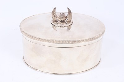 Lot 774 - 19th century old Sheffield plate tea caddy