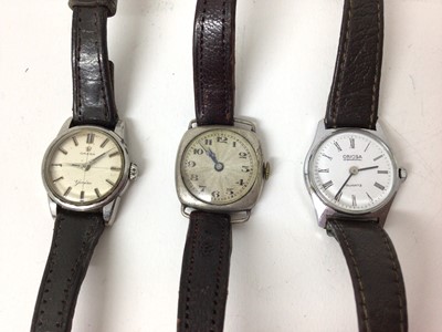 Lot 235 - 1950s ladies Omega watch and two others