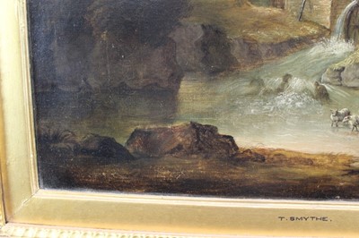 Lot 993 - Attributed to Thomas Smythe, drover in an extensive landscape