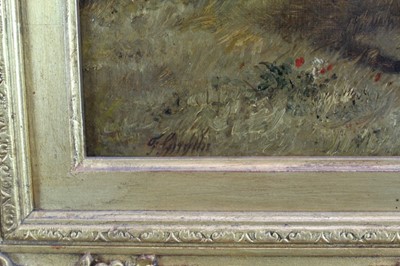 Lot 987 - Thomas Smythe oil on canvas, Plough team resting