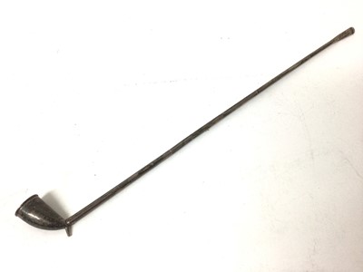 Lot 248 - Rare George III Silver churchwarden pipe - Samuel Pemberton, Birmingham 1811