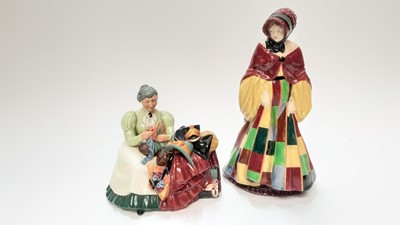 Lot 1151 - Nine Royal Doulton figures, The Parson's Daughter, The Wardrobe Mistress