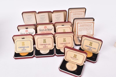 Lot 421 - World - Mixed silver proof Crowns