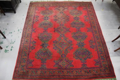 Lot 1307 - Antique Ushak style carpet